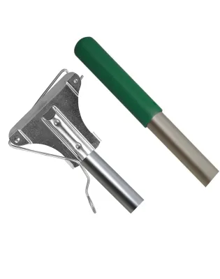 JanSan Kentucky Aluminium Handle & Metal Fitting 54" 137cm Green