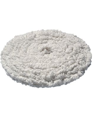 JanSan Carpet Bonnet Mop White 15" (1 Each)