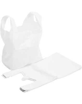 JanSan Polythene Vest Style Carrier Bags,Regular (1 2000)