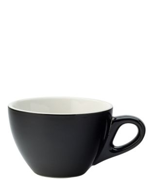 Cappuccino Cup, Barista, Black, 10oz (6)