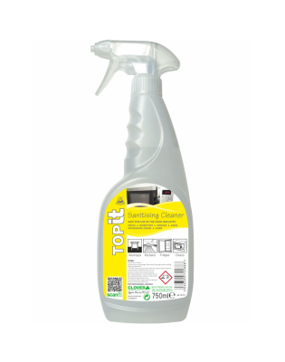 Clover 244 TopIT Multi Surface,Sanitising Cleaner RTU (6 750 mL)