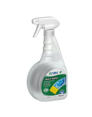 Enov K010 Sani-Safe Sanitiser, Degreaser,& Cleaner Spray (6 750 mL)