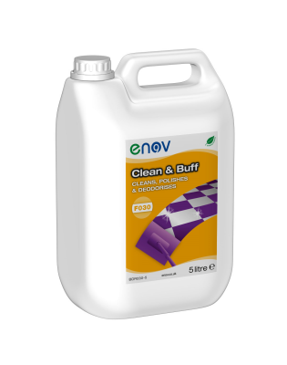 Enov F030 Clean & Buff Cleans, Polishes,& Deodorises (2 5 Litre)