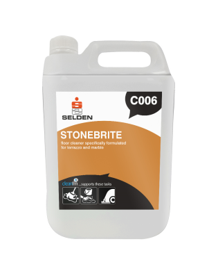 Selden C006 Stonebrite Neutral Terrazzo,Cleaner (2 5 Litre)