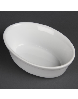 Oval Pie Dish, Titan, 16cm (6)