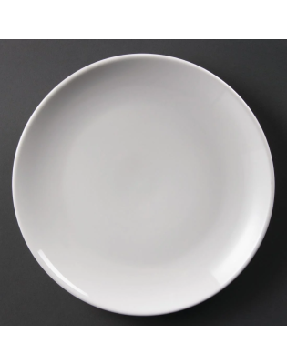 Plate, Coupe, Olympia Whiteware, 250mm (12)