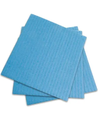 JanSan Blue Cellulose Sponge Cloths Case