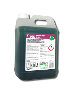 Clover 204 Fresh Mountain Pine Daily,Cleaner Disinfectant (2 5 Litre)