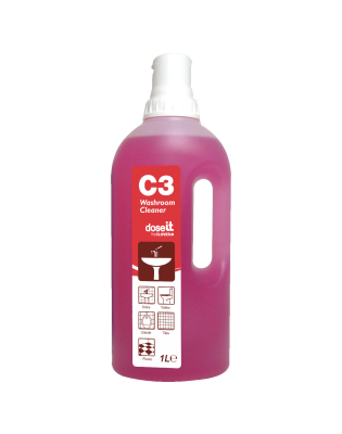 Clover 533 Doseit C3 Washroom Cleaner,& Descaler (8 1 Litre)