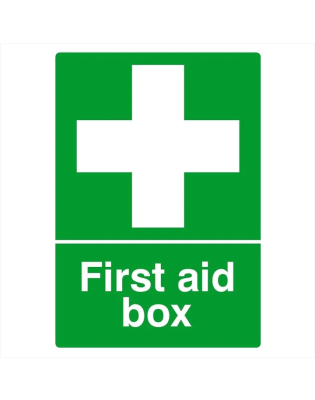 Sign, First Aid Box