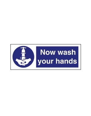 Sign, Now Wash Your Hands