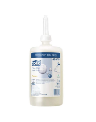 Tork S1 420701 Premium Foam Soap Extra,Mild 1L (6 1 Litre)