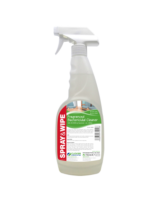 Clover 211 Spray & Wipe Fragranced Cleaner,& Disinfectant Bactericidal RTU (6 750 mL)