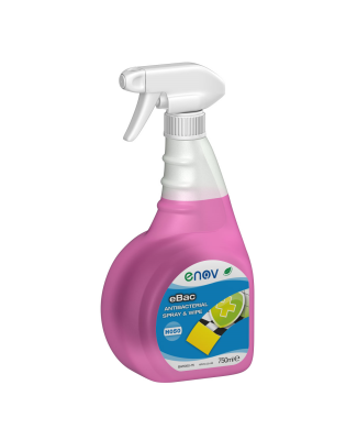 Enov H050 eBac Spray & Wipe Bactericidal,Spray (6 750 mL)