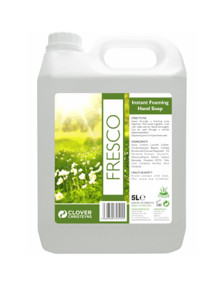 Clover 406 Fresco Instant Foam Hand Soap (2 5 Litre)