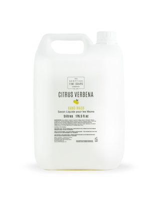 Scottish Fine Soaps Citrus Verbena Hand,Wash 5 Litre (2 5 Litre)