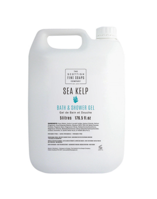 Scottish Fine Soaps Sea Kelp Bath &,Shower Gel 5 Litre (2 5 Litre)