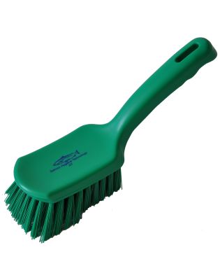 HillBrush Premier Hand Churn Brush Medium,Green (1 Each)