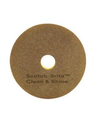 3M Scotch-Brite Clean & Shine Diamond,Pad 15" 38cm (5 Pads)