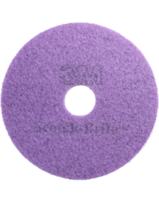 3M Scotch-Brite Purple High Shine Diamond,Pad 15" 38cm (5 Pads)