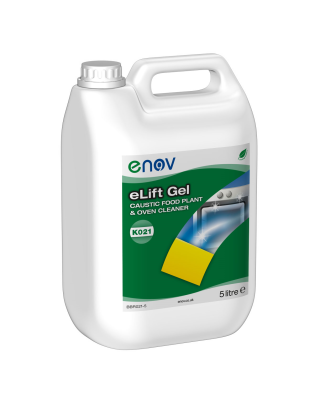 Enov K021 eLift Caustic Food Plant, Oven,Cleaner Gel (2 5 Litre)