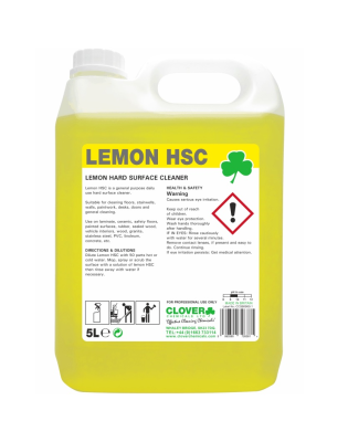 Clover 353 Lemon HSC Hard Surface Cleaner (2 5 Litre)