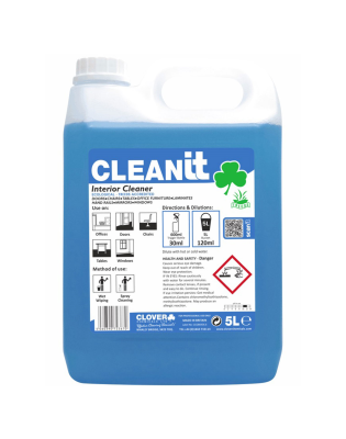 Clover 397 CleanIT Interior Concentrated,Multipurpose Cleaner (2 5 Litre)