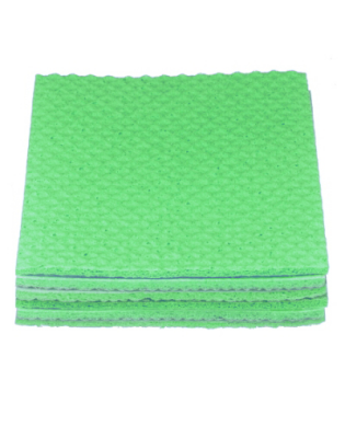 JanSan Cellulose Spongyl Cloths Green (10 Sponges)