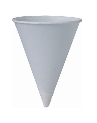 Paper Cone Cup, White, 4oz (5000)