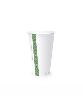 Vegware CV-22G Green Leaf Cold Paper,Cups 96 Series 22oz 625ml (1000 Cups)