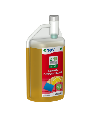 eFill E-710 Lemon Disinfectant Super,Concentrate (6 1 Litre)