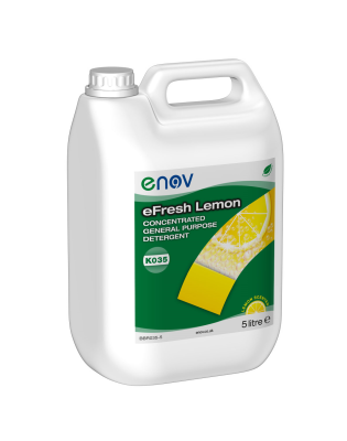 Enov K035 eFresh Lemon General Purpose,Detergent Concentrated (2 5 Litre)