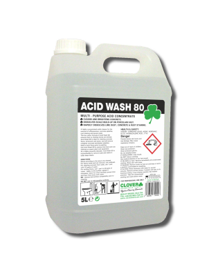 Clover 502 Acid Wash 80 Extra Strength,Acidic Cleaner (2 5 Litre)