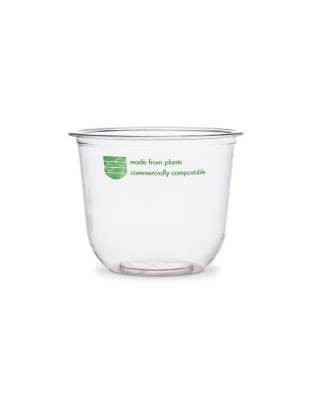 Deli Container, Bella Pot, PLA, 12oz (1000)