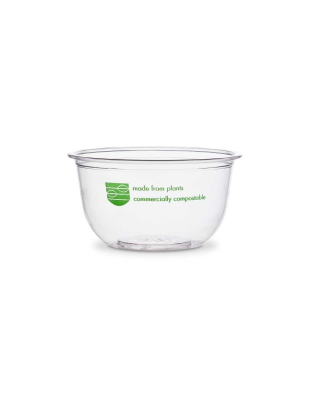 Deli Container, Bella Pot, PLA, 8oz (1000)