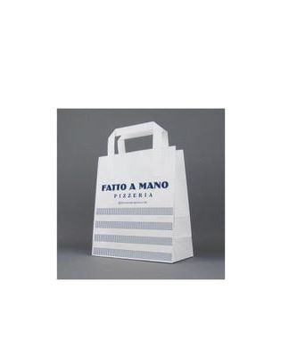 Paper Bag, Flat Handled, Fatto, Small (250)