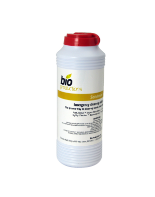 Bio Productions Sanitaire Emergency,Spill Clean Up Powder 240g (10 240g)