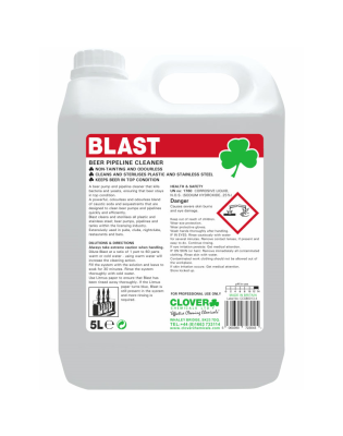 Clover 302 Blast Beer Pipeline Cleaner (2 5 Litre)