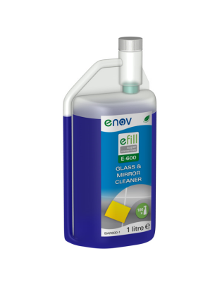 eFill E-600 Glass and Mirror Cleaner Super,Concentrate (6 1 Litre)