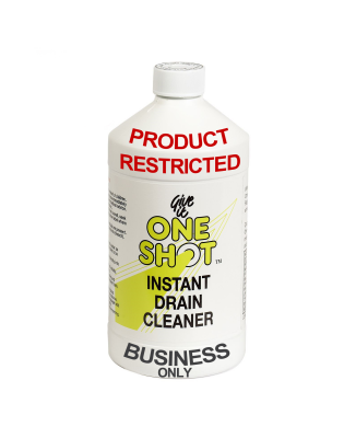 One Shot Liquid Drain Cleaner 1 Litre (12 1 Litre)