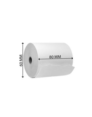 Printer Roll, Thermal, 80x60 (20)