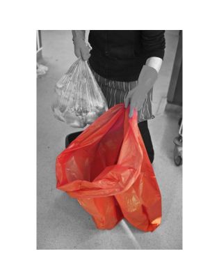 Refuse Sack, Heavy Duty, Red, 90L [BCOL/R] (200)