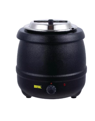 Soup Kettle, Black, 10L