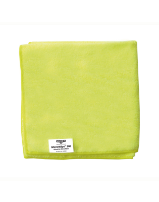 Unger Yellow Microfibre Micro Wipe Cloth (10  Cloths)