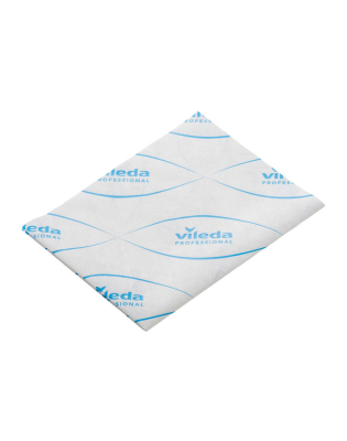 Vileda MicronSolo Single Use Microfibre,Wipes Blue (100 Wipes)