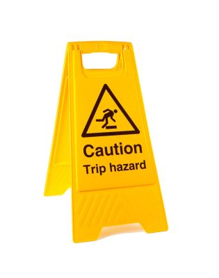 JanSan Floor Sign TRIP HAZARD (1 Each)