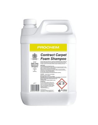 Prochem Contract Carpet Foam Shampoo,5 Litre (1 5 Litre)