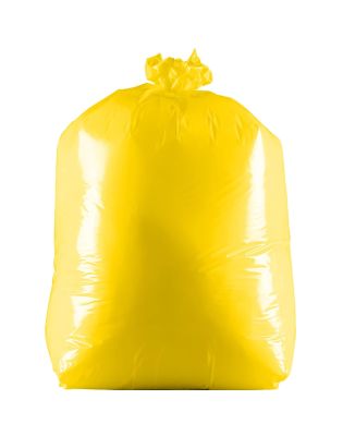 JanSan Premium Square Bin Liners Yellow (1 500 Bags)