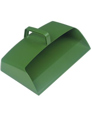 JanSan Enclosed Plastic Dustpan 12" Green (1 Each)