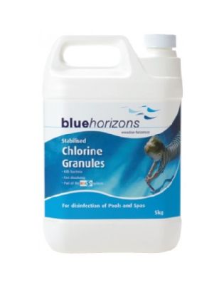 Blue Horizons Stabilised Chlorine Granules,5Kg (1 5 Kg)